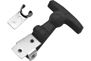 TENGEE Haubenhalter, Elastischer Haubenhalter Gummi, Haubenverschluss, Edelstahl Gummi Haubenverschluss, Satz Motorhaubenhalter, Motorhauben Verschlüsse, Für Werkzeugkästen, Trolleys, Fahrzeugmotoren (Schwar