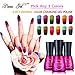 Produktbild Beau Gel Pick jeder 3 Farben UV-LED-Soak Off Gel Polish Temperatur Farbwechsel Nagellack Maniküre Set Chameleon Salon Nail Art