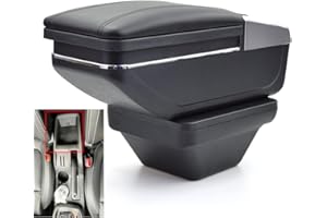 SZSS-CAR Car Center Console Armrest Storage Box Compatible with MG ZS 2017 2018 2019 2020 2021 2022
