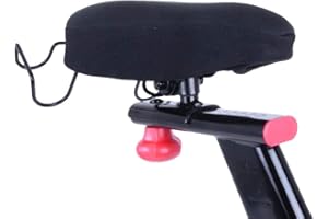 Echelon Gel Extra Cushion Seat Cover - Compatible with Indoor and Outdoor Cycling Bikes, black