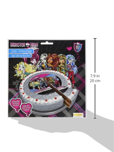 Dekoback Tortenaufleger Monster High 1, 1er Pack (1 x 55 g) - 4