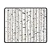 Produktbild Plant Birch Tree Trunk Comfortable Rectangle Rubber Base Mousepad Gaming Mouse Pad