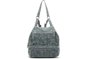 MISAKO Mochila antirrobo - Bolso mochila de mujer casual pequeña y espaciosa