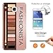 Produktbild 000575 - Make Up Palette Cool Funky Fashionista Design Samsung Galaxy J7 2016-J710FN Fashion Trend Leichtgewicht Hülle Ultra Slim 0.3MM Kunststoff Kanten und Rückseite Protection Hülle - Clear