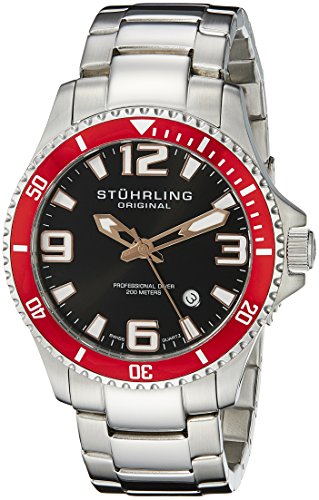 Stuhrling Original Herren-Armbanduhr Regatta Champion Analog Quarz 395.33TT11 Stuhrling Original Herren-Armbanduhr Regatta Champion Analog Quarz 395.33TT11