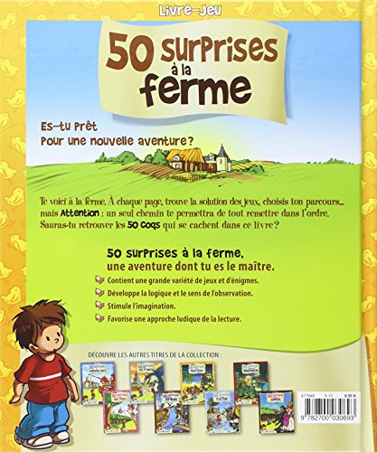 Livres Couvertures de 50 surprises à la ferme - nouvelle édition