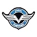 Produktbild Logo Aufnäher / Iron on Patch " Kawasaki - Vulcan "