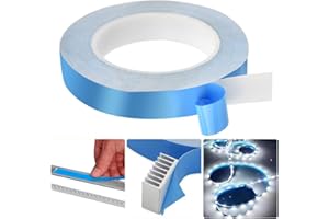 WANTOUTH Thermal Adhesive Tape Heat Conductive Double Sided Adhesive Tape Thermal Conductive Cooling Tape for Heatsink LED IGBT IC Chip Computer CPU GPU Modules MOS Tube SSD Drives (20mm x 25m)
