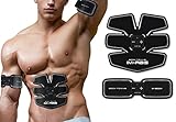 IMate Abdominal Toning Gürtel, Taille Trimmer Gürtel, ABS Toner Body Muscle Trainer, Abs Fit Training, Unisex Fitness Training Gear, Home Fitness Training Gear Unterstützung für Männer & Frauen-05
