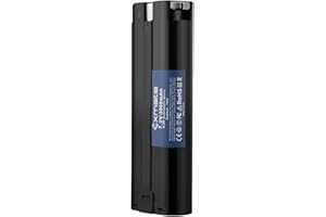 Exmate Batteria sostitutiva Ni-MH da 7,2 V 3500 mAh per Makita 7000 7002 7033 191679-9 632002-4 632003-2 192532-2 192695-4
