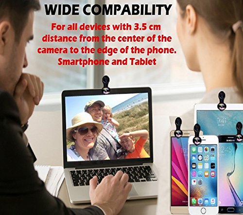 Lenti Per Iphone Kit 9 in 1 -Lens Of Horus- Le Uniche Lenti Che Rendono Le Tue Foto EXTRA-ordinarie! Fish Eye Grand Angolo Zoom per Iphone X, Iphone 8 Plus, 7, Iphone 7 Plus, 6s & Lenti per Samsung Android Lg Huawei (Lenti Per Smartphone - Lenti Per Tablet - Lenti per Pc-Portatile)