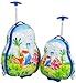 Produktbild Kinder Koffer set Dino 2 tlg.Polycarbonat Hartschale Reisekoffer Trolley Case Bowatex