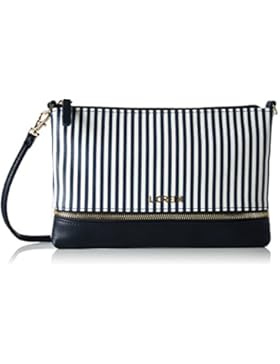 L.Credi Damen Marina Umhängetasche, Blau (Blau), One Size