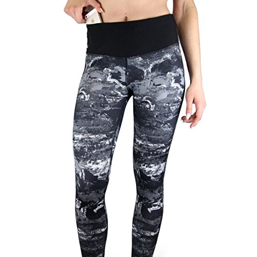 Formbelt® Laufhose Damen mit Tasche lang – leggins stretch-hose Lauf-tights für Smartphone Iphone Handy Schlüssel yoga - 6
