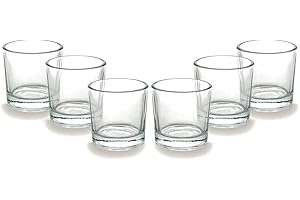 Acan Tradineur - Vaso de chupito modelo CoK - Fabricado en cristal - Ideal para Servir licores, celebraciones, fiestas (Ø 5 x 4,5 cm, 4,8 cl)
