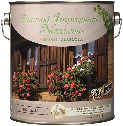 Cera Novecento 9150 Ecowood Impregnante, Douglas, 2.5 litri