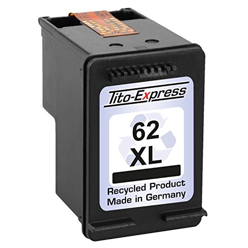 PlatinumSerie® 1x Tintenpatrone XXL remanufactured für HP 62 XL Black – 66% mehr Inhalt! HP Envy e-All-in-One 5640 5642 5643 5644 - 2