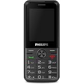 Philips Xenium E6500 Kameralı &Ccedil;ift Sim Kart Tuşlu Cep Telefonu Siyah