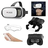 Lenovo K4 Note Compatible Ceritfied Professional Latest 2017 edition Portable Newest 3D VR Box, With Bluetooth Controller, Virtual Reality Headset Version 2.0 . 3D Glasses Adjust Cardboard VR BOX ~( Assorted Colour ) RS.499 (75.00% Off) - Amazon