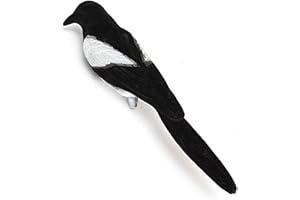 Tenlacum - Gazza in plastica per gazza, floccata da esca Larsen