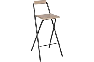 ATMOSPHERA CREATEUR D'INTERIEUR 5five - sedia bar pieghevole louna effetto rovere naturale