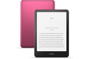 Certified Refurbished Amazon Kindle Paperwhite Signature Edition (32 GB) – Our fastest Kindle with an auto-adjusting front light, wireless charging and weeks of battery life – Metallic Raspberry