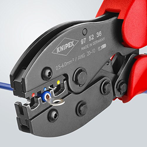Knipex 97 52 36 PreciForce: für isolierte Kabelschuhe und Verbinder - 5