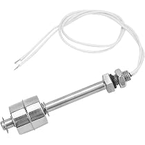 Interrupteur à Flotteur Acier Inoxydable - Capteur Niveau Eau 0-220V - 100mm