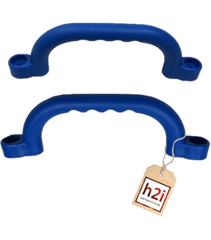 h2i Klimgrepen voor Kinderen & Volwassenen | Klimstenen incl. bevestigingsmateriaal | Kleurrijke Bouldergrepen voor Speeltorentjes & Klimwanden | Klimwandgrepen voor Binnen & Buiten | 5 Stuks (klein