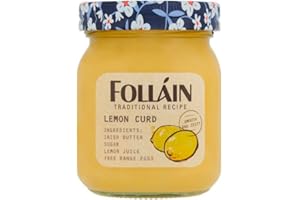 MCLAUGHLIN'S IRISH SHOP Folláin Traditional Lemon Curd - Zitronen-Aufstrich aus Irland