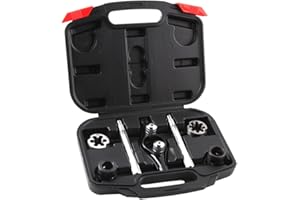 ALETO Die and Guide Set 20mm 25 mm,Electric Conduit Threading Stock Set of 7 Pieces