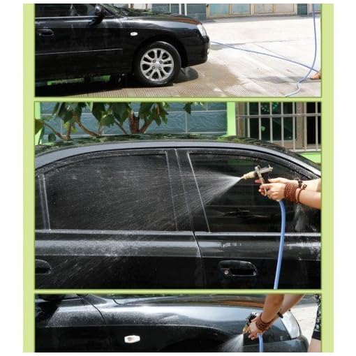 LAFILLETTE High Pressure Brass Hose Nozzle Adjustable Water Spray gun for car Motorbike And Vehicle Cleaning, Gardening, Washing (Black) - Image 4