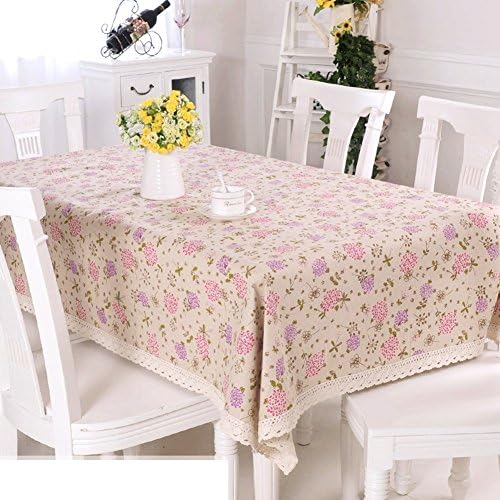 Cotton linen tablecloth/tablecloth /fabrics / garden tablecloth/ oblong tea table cloth/ round table cloth/kerchief-L 120*120cm