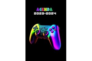 Agenda scolastica 2023 2024 A5: Diario scuola 23 24 gamer, agenda giornaliera A5 per pianificare un anno scolastico di successo,per studenti delle ... medie e superiori - una pagina al giorno