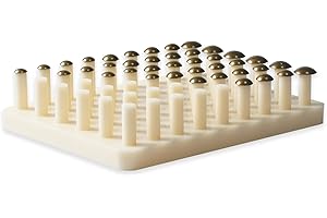 KAMSIN 1170 Tack Nails Loading Pin Nails Tray Loading Board Pin Nails for Pneumatic Decorative Nailer 7/16-Inch(11.7mm) Diameter Decorative Furniture Tack Nail Gun