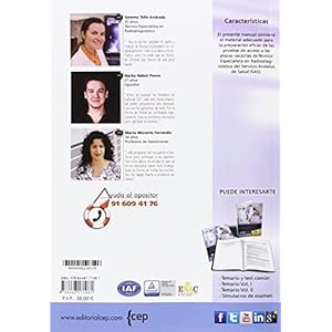 Técnicos Especialistas en Radiodiagnóstico. Servicio Andaluz de Salud (SAS). Test específicos