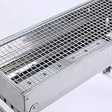 Fácil de limpiar y mantener: el acabado negro mate y las bandejas extraíbles de la parrilla hacen que la barbacoa sea fácil de limpiar y mantener, mientras que el acero resistente con recubrimiento de polvo está fabricado para brindar durabilidad.