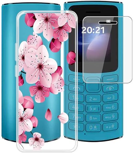 Custodia Axcellent Per Nokia 105 (2019 Edition) + Vetro Temperato – Cover Trasparente TPU Ultra Sottile Antiurto - 2