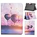 Produktbild Kindle Fire HDX 7 Tablet Hülle, Baokai PU Ledertasche Schutzhülle für Amazon Kindle Fire HDX 7" Flip Tasche Hart Innere Case mit Ständer Tablet Cover - Heißluftballon