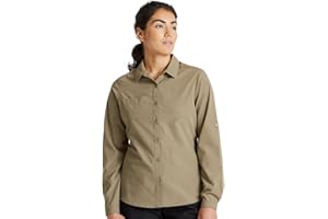 Craghoppers Women's Expert Womens Kiwi Long Sleeved Shirt Button Down Shirt (Pack of 1)