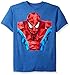 Produktbild Marvel Men's Parker Mask Short Sleeve T-Shirt, Royal Heather, Large