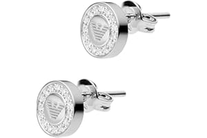 Emporio Armani Watch for Women, Sterling Silver Stud Earring