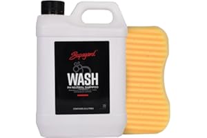 Supagard Premium pH Neutral Car Wash Shampoo (2.5L) – Highly Concentrated, Biodegradable Formula for Streak-Free, Glossy Finish – Up to 110 Washes – Professional Grade