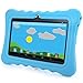 Produktbild GBtiger L701 Kinder PC Tablet 7 Zoll (Android 4.4 Quad-Core 1,3 GHz, 512 MB RAM + 8GB ROM, HD-Auflösung von 1024 x 600, WiFi, GPS, Bluetooth) (Schwarz, Blau Schale)