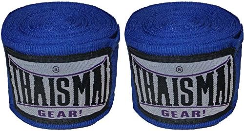 THAISMAI Bandagen, blau, halbelastisch, 4.5 m
