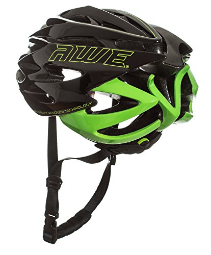 AWE® AWESpeed™ In-Mould Helm Erwachsene Männer Straßen-Radsport 56-58cm Schwarz-Grün - 5