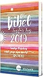 Die Bibel Tag für Tag 2019 / Großausgabe: Suche Frieden und jage ihm nach! (Ps 34,15) by