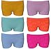 Produktbild 6er Pack sportliche Mädchen Pantys Hipster Shorts Greenice Gr. 98 - 158 (98-104)