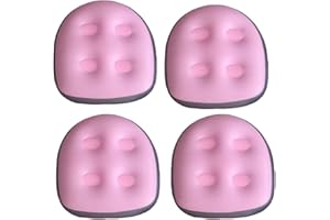 Anjinguang Almohadilla de asiento para spa y jacuzzi, cojín de masaje inflable suave con ventosa para adultos y niños (4 piezas)