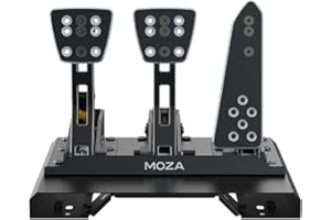 MOZA CRP Premium Load-Cell Pedalset